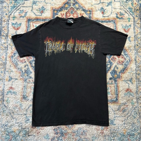 Vintage Cradle Of Filth Band T-shirt Medium - Picture 1 of 6